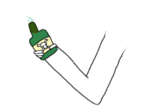Bottoms Up. . .