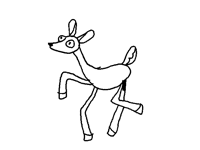 dancing deer