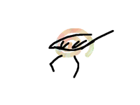 dabbing spiral guy