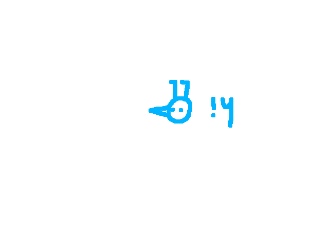An attempt to draw upside down