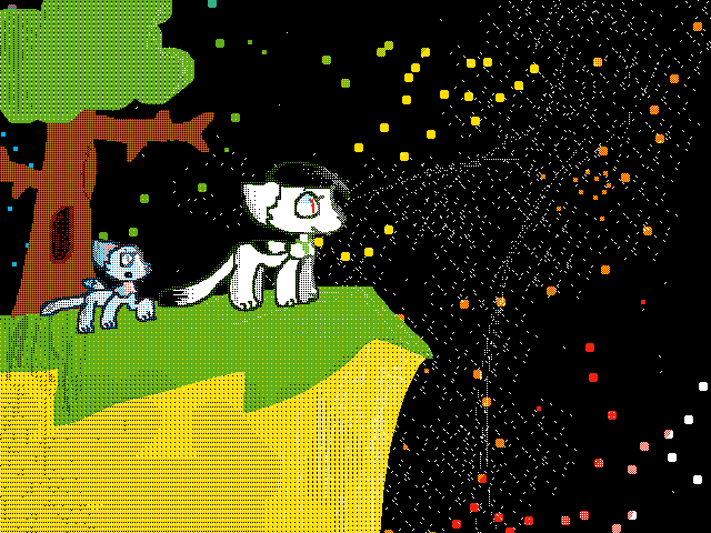 "We are here."