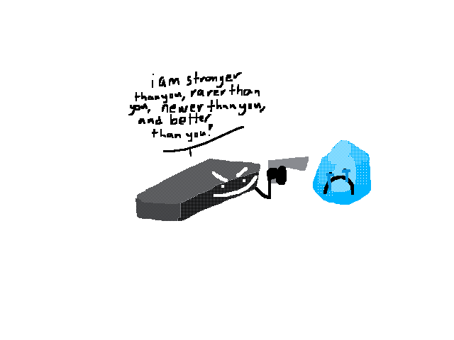 netherite and diamond