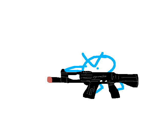 birb with a heccing gun