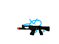 birb with a heccing gun