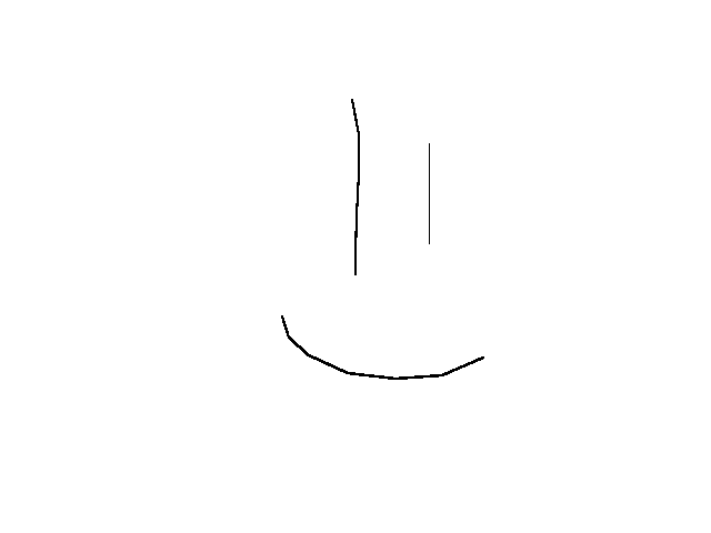 drew this face in one second