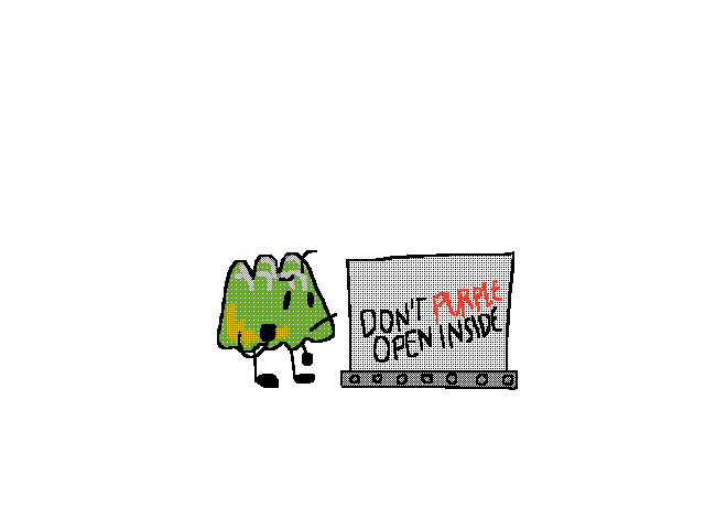 dont open purple inside