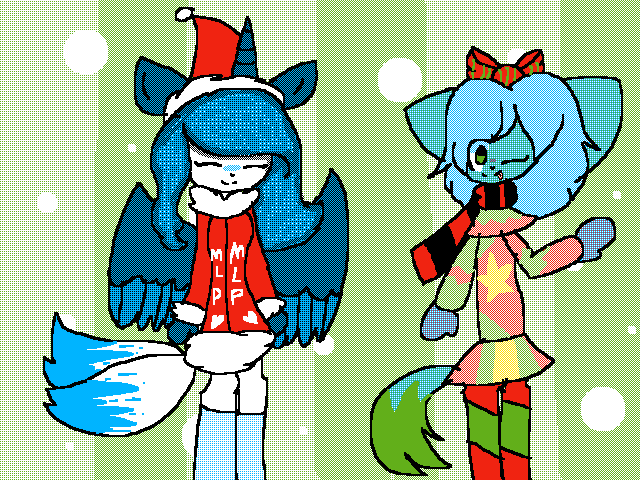 Nora and Shado in there Xmas Outfits?