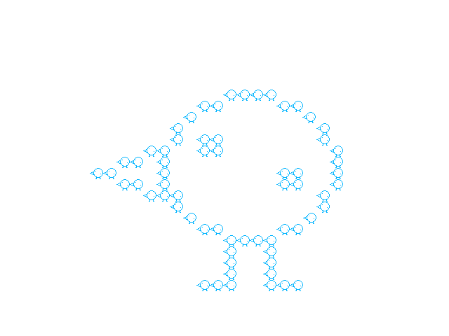 giant birb made by multiple birbs