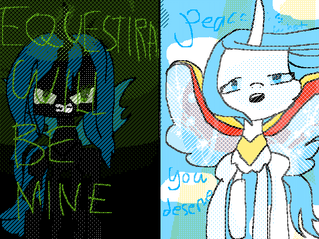 Queen Chrysalis Two Sides