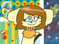 Drew her in adobe illustrator :)))