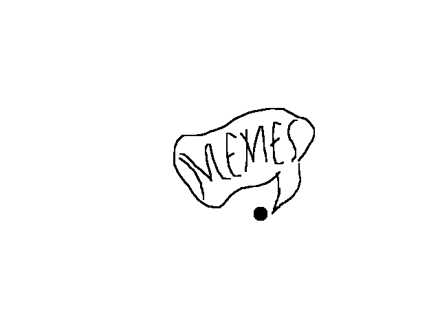 a dot saying memes