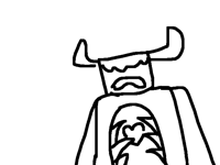 might do a drawing of the mc warden later
