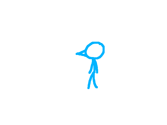 birby stick figure be bouncing
