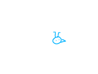 why does upside down birb loook normal except for