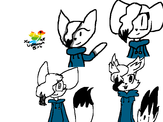 Im gonna draw wolfie in my old styles! Lol