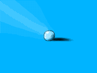 Blue ball shade test
