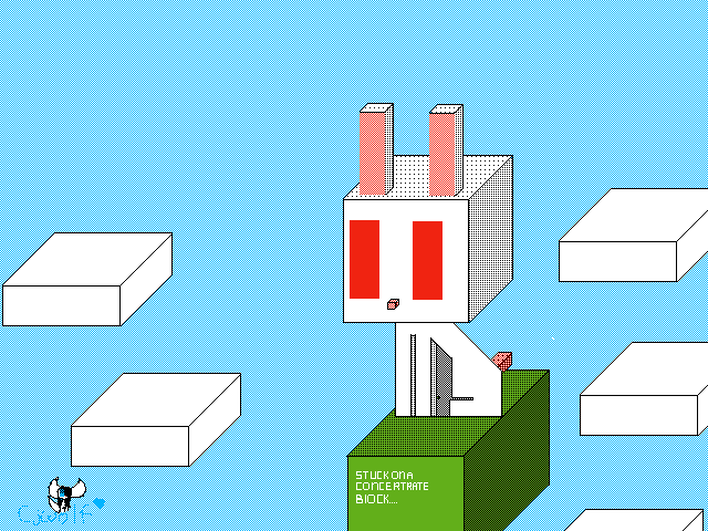 A Minecraft art..