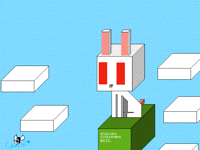 A Minecraft art..