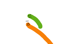 And now another Slither.io animation (wip)