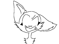 just the outlines