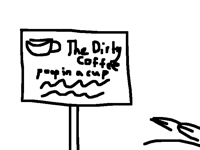 there was this really disgusting sign