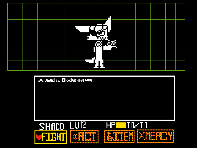 VineClaw battle (fail)