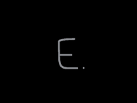 e vanishing with no dithering