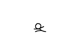 a deleted frame from “running and tripping”