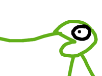 tried remaking the puking dino in 10 secs-