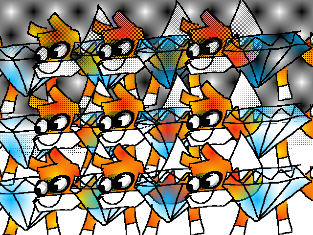 Basically minecraft foxes when they hostile