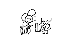 an offering to the Floral Queen (wip)