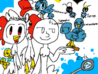 Devs,Pigeons,Mods,Feature Bees
