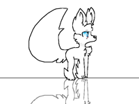 Reflective floor test