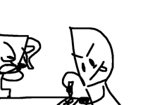KNIFE FROM I.I. CAN DRAW UPSIDE DOWN