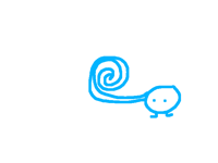 swirly beak