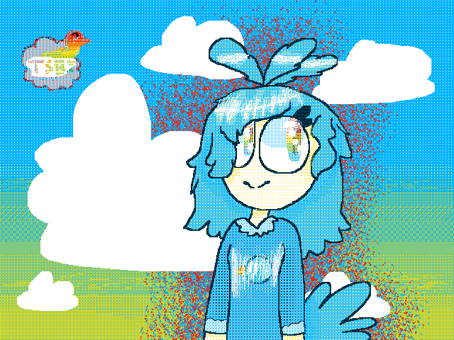 My birdsona as a human