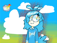 My birdsona as a human