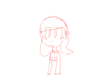 another drawing of humanized pfp