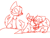 Lazy Sketch wip (with @ShibaInumations )