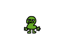 A weirdly animated me