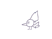 a terribly animated silver