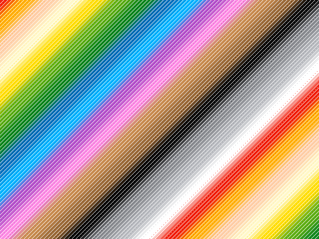 Rainbow (with rearranged colors)