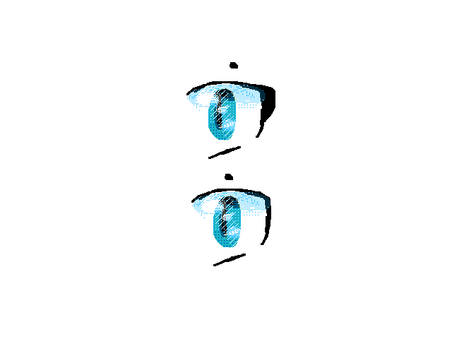 I guess ill choose this eye style