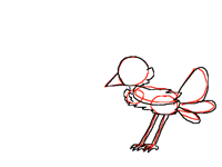 Flying bird (wip)