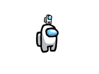 when the mini crewmate hat stands up