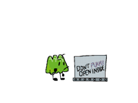 dont purple open inside
