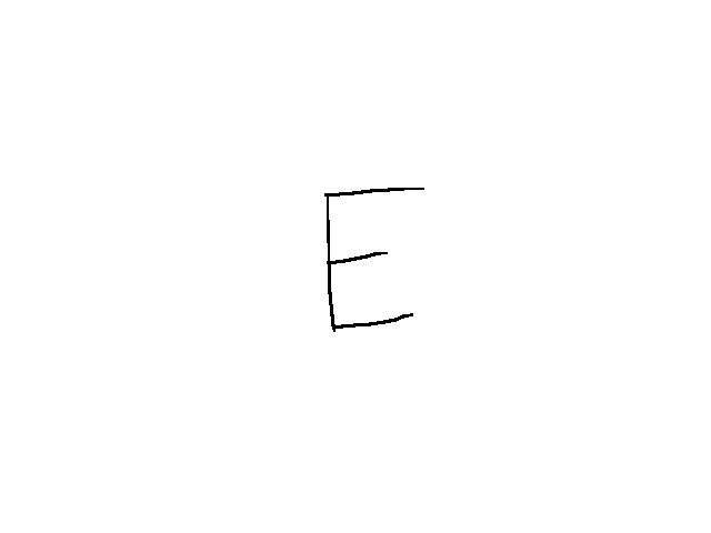 thin E