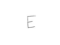 thin E