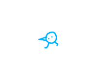 running towards the screen