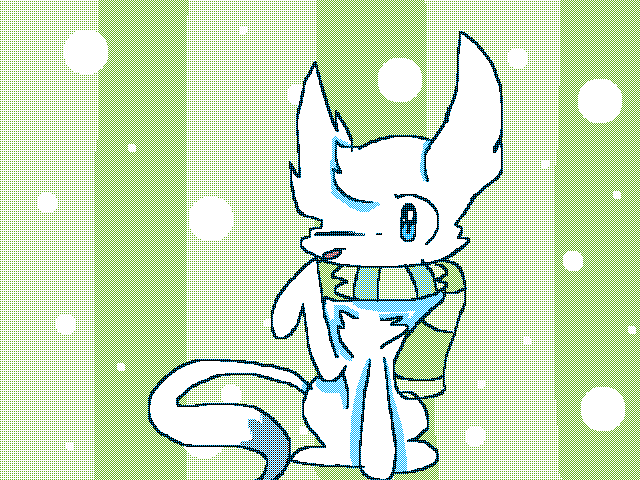 An Oc i got from @kitzzy_B (redraw)